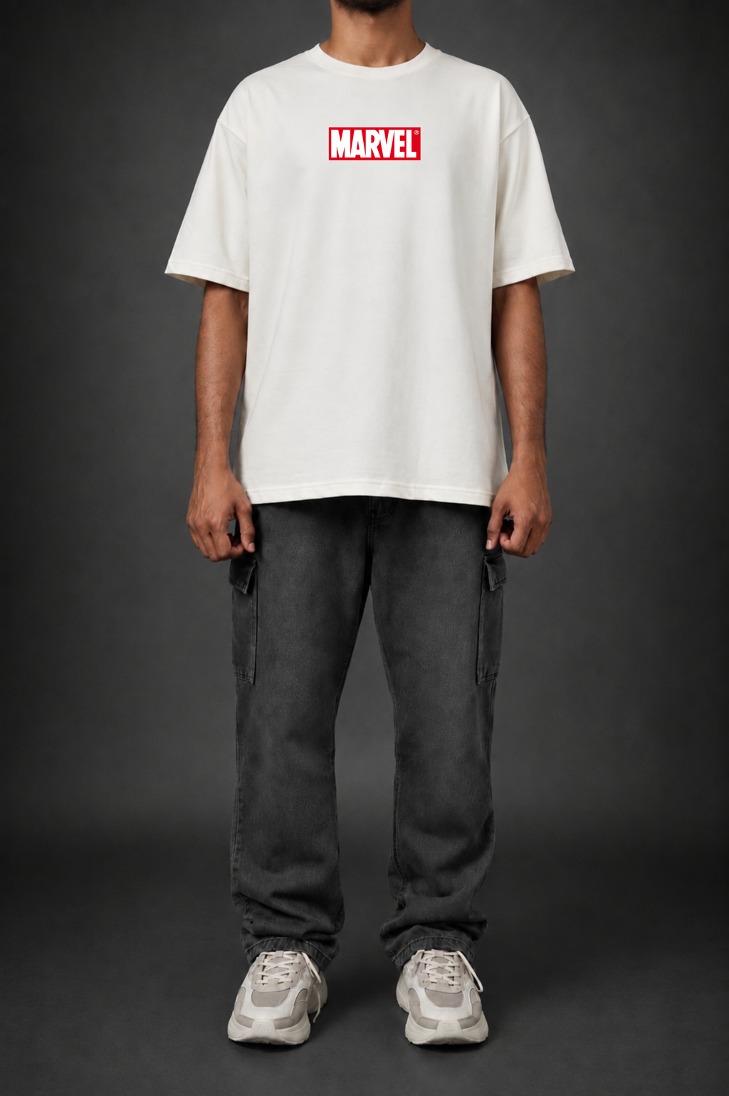 WITH GREAT POWER - Oversized T-shirt