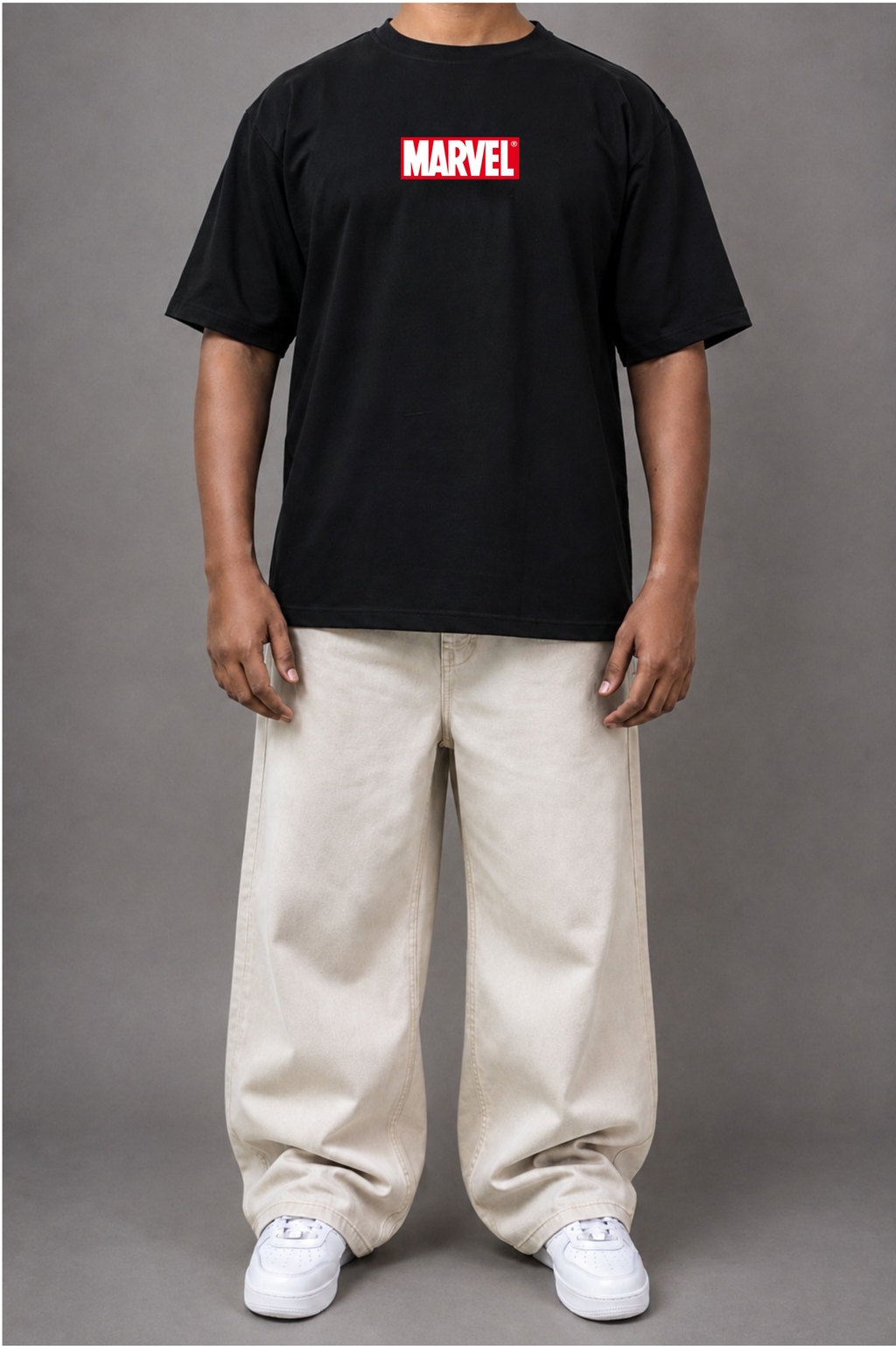 WITH GREAT POWER - Oversized T-shirt