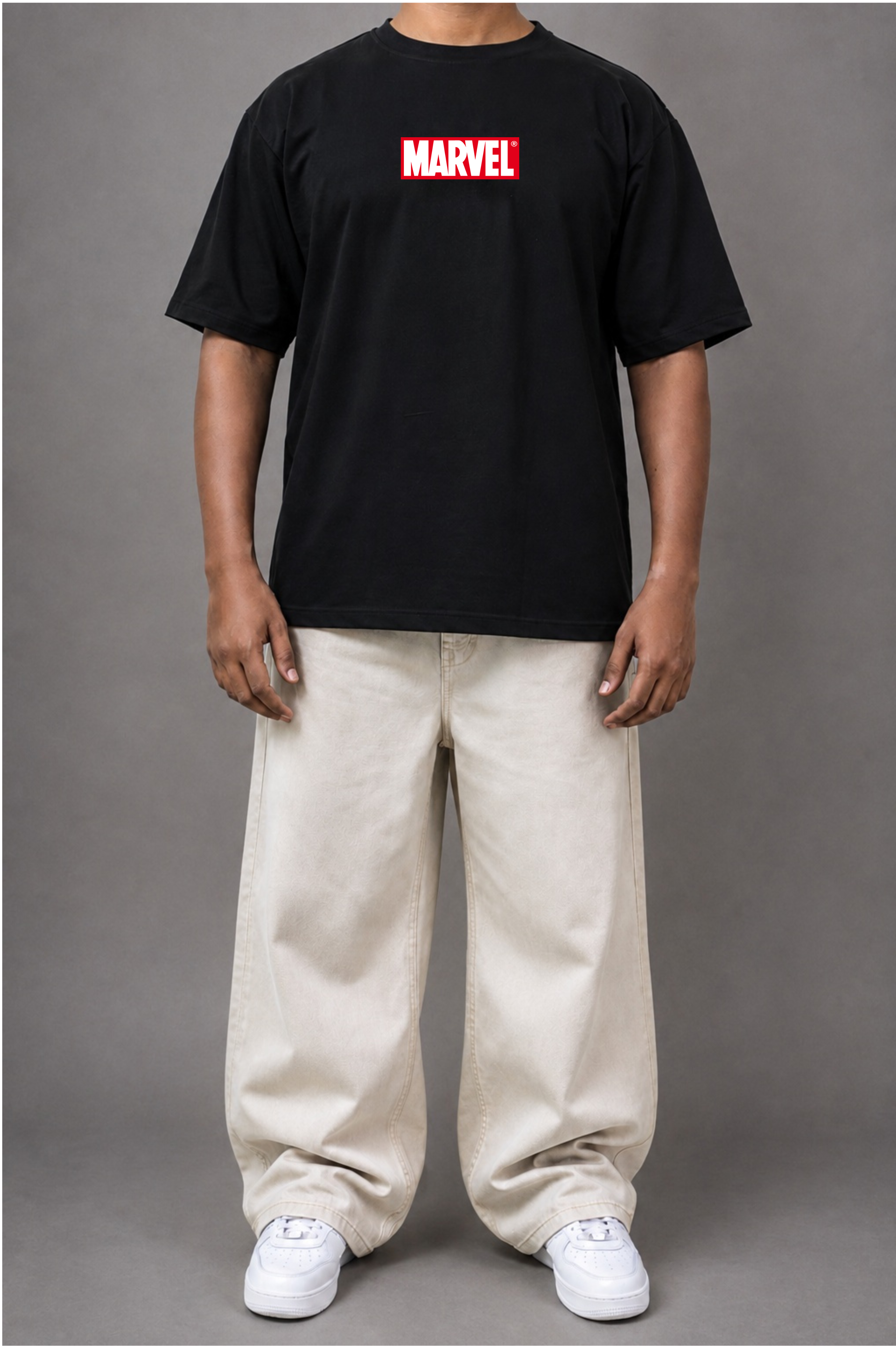 WITH GREAT POWER - Oversized T-shirt