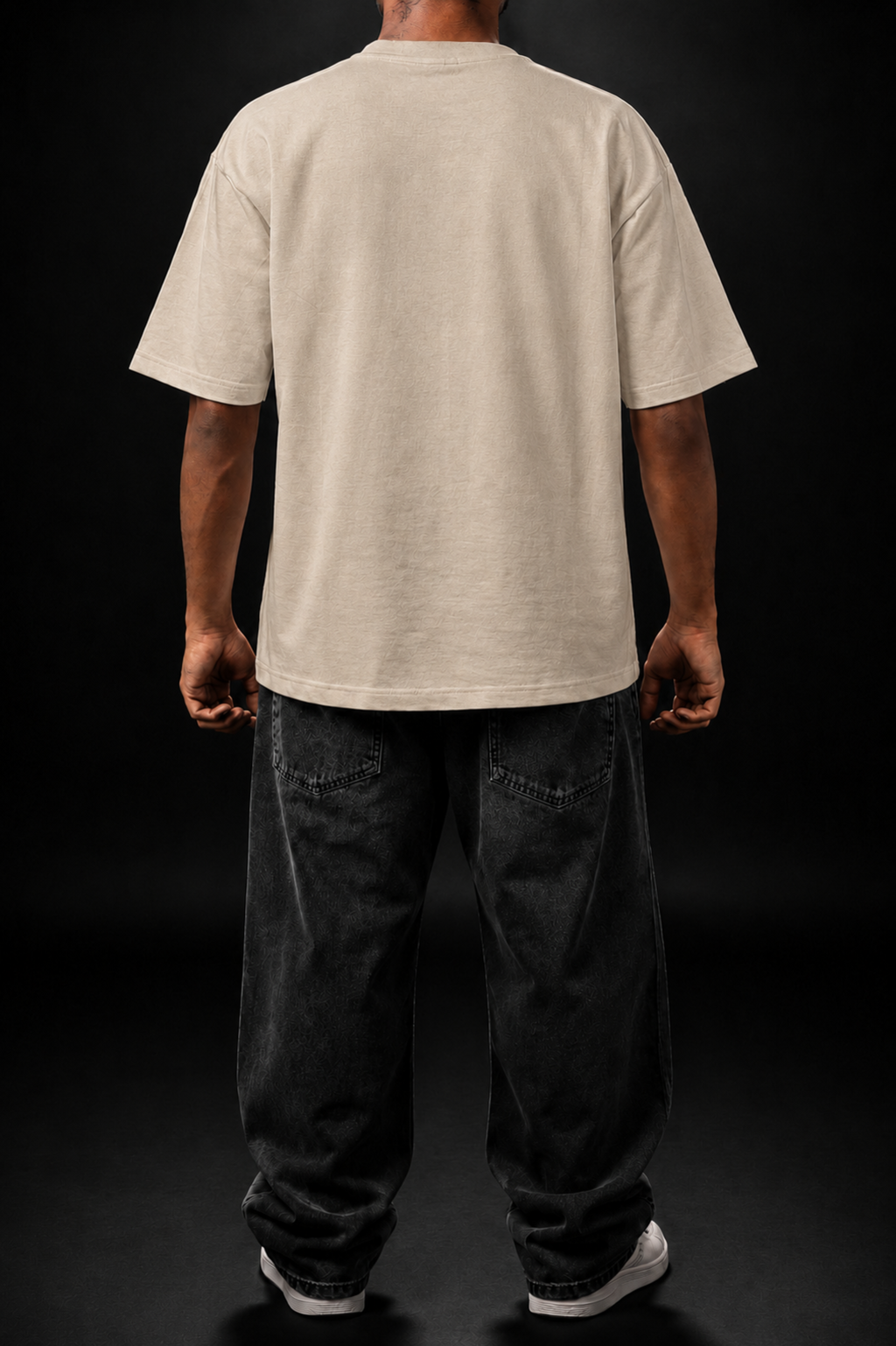SOLIDS - Beige Oversized T-shirt