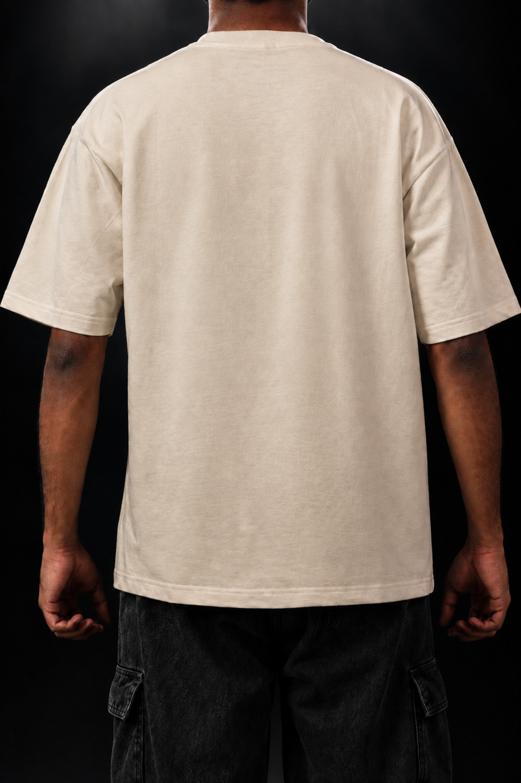 SOLIDS - Beige Oversized T-shirt