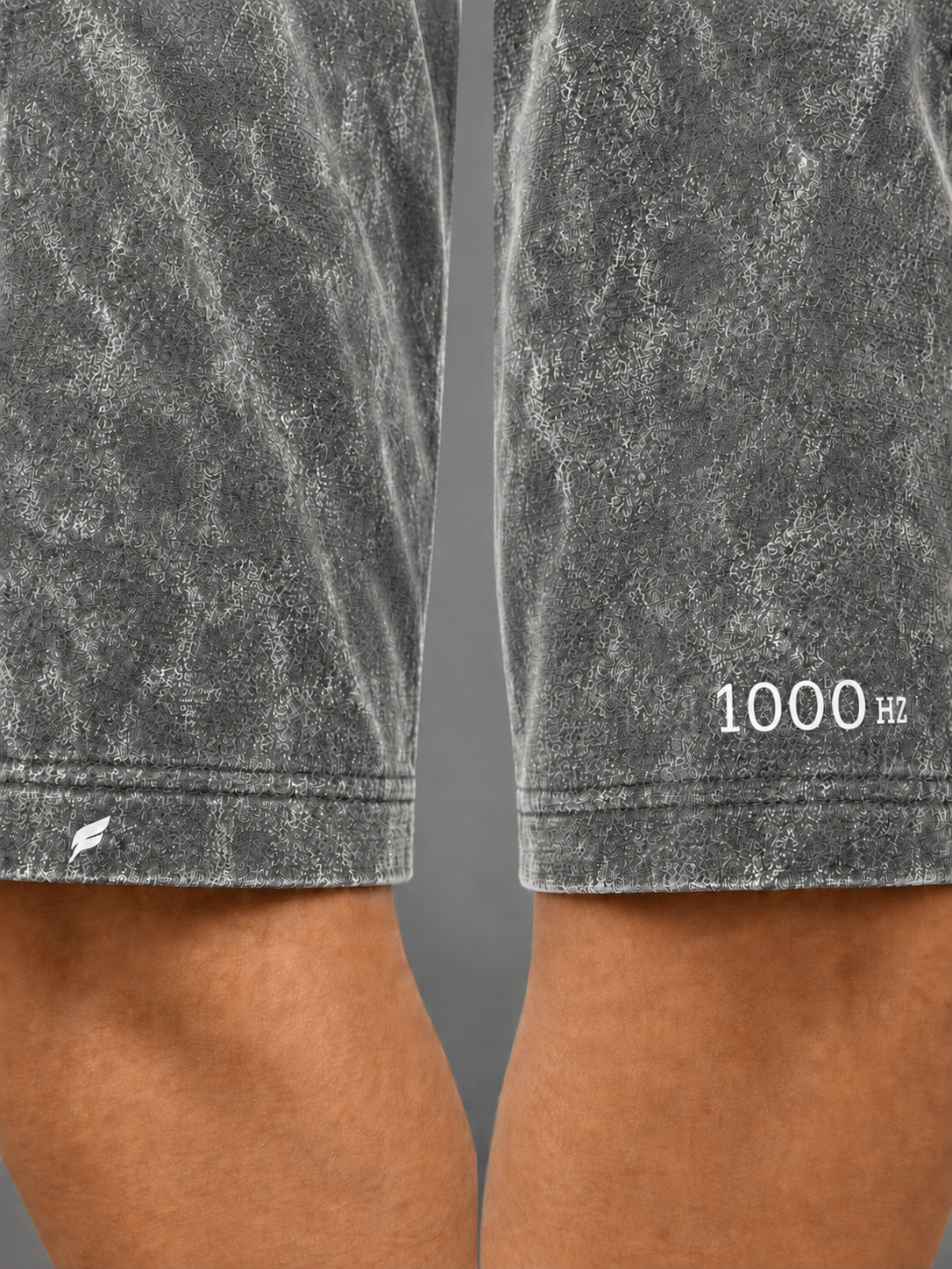 THE WATCHER - Grey down shoulder T shirt