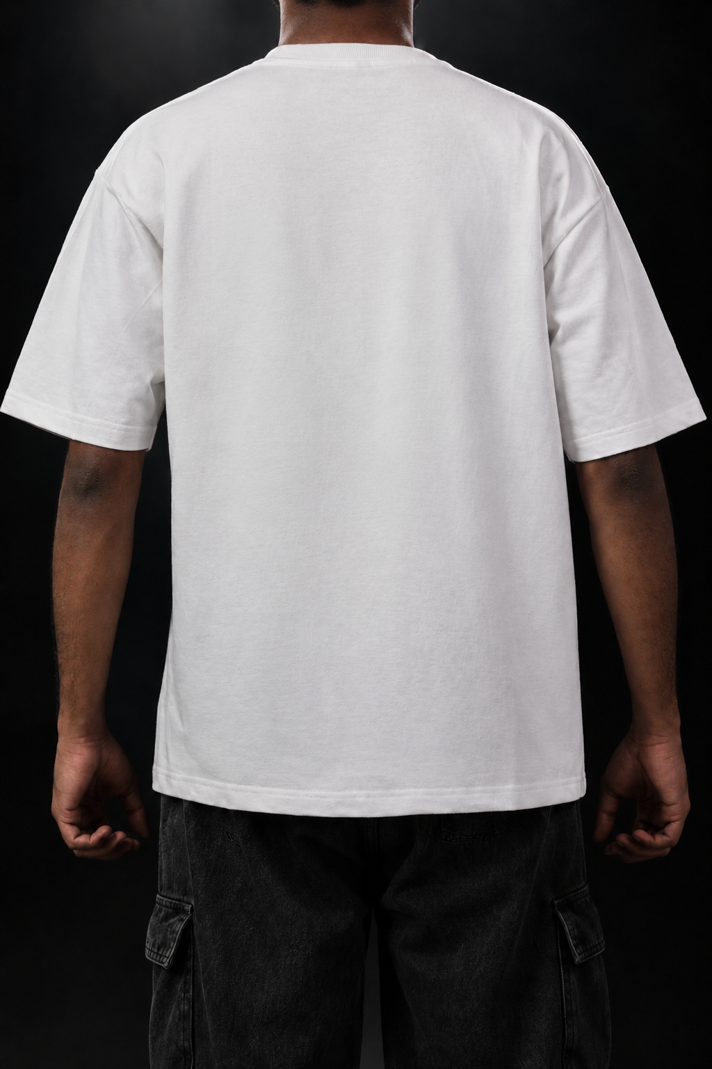 SOLIDS - White Oversized T-shirt